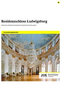 Titelbild des Jahresprogramms für Residenzschloss Ludwigsburg