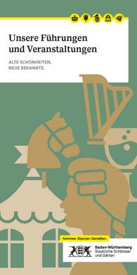 Titel der Broschüre "Unsere Führungen und Veranstaltungen"